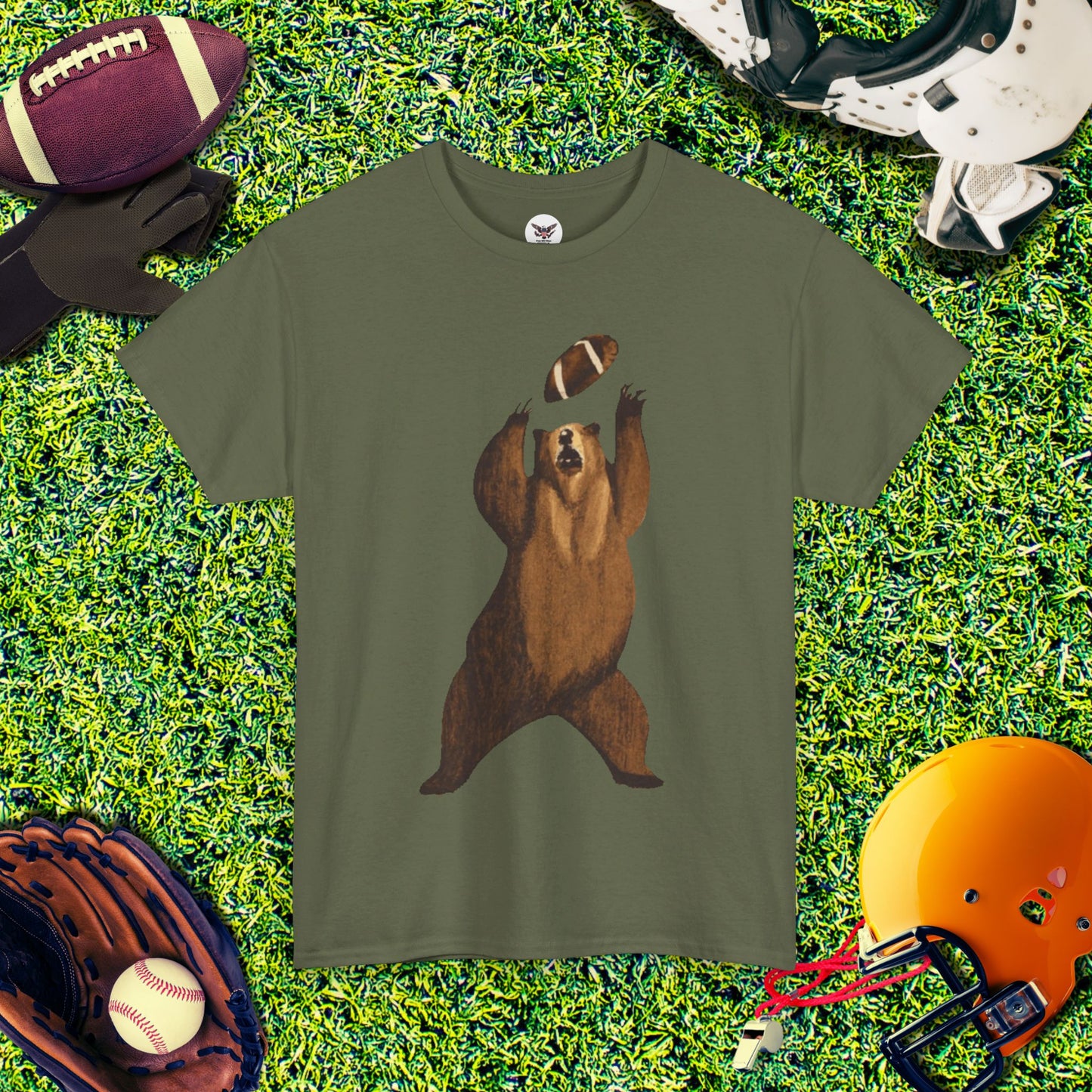 Vintage Chicago Bears Football Bear T-Shirt