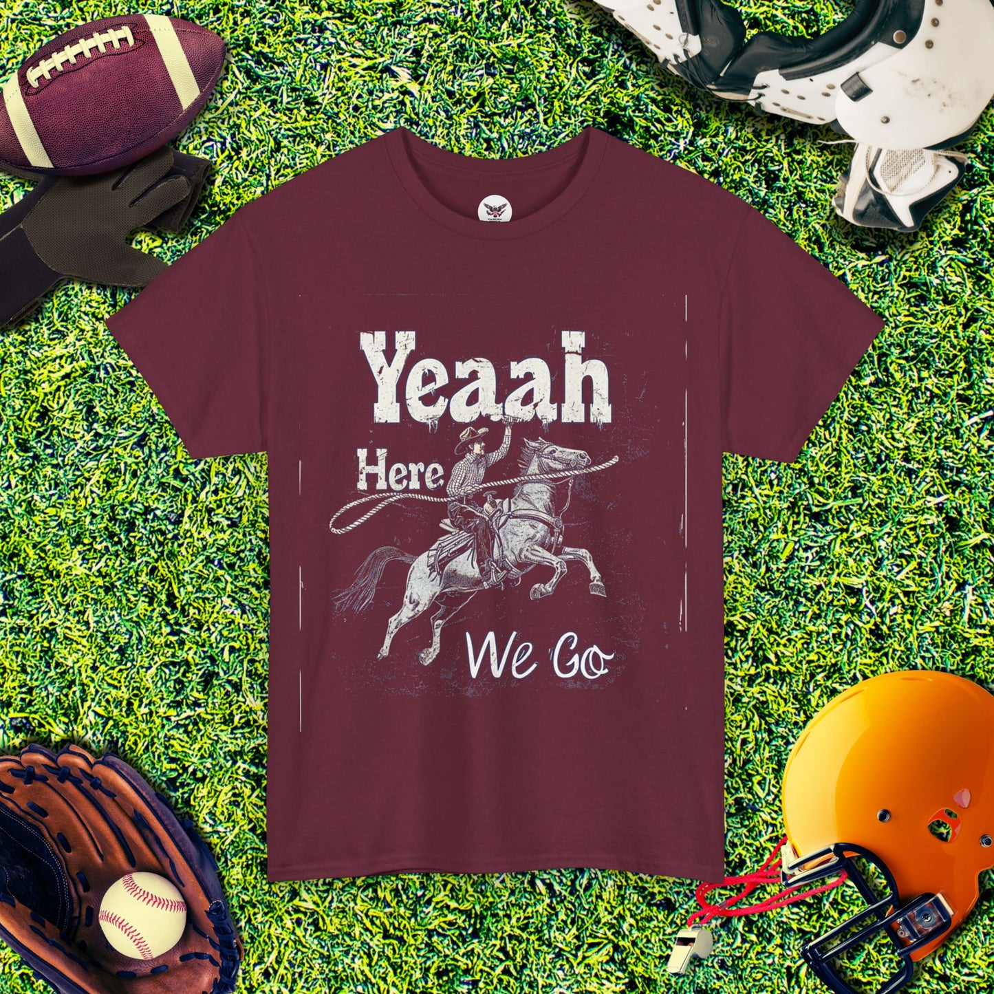 Dallas Cowboys "Yeah, Here We Go" Vintage T-Shirt