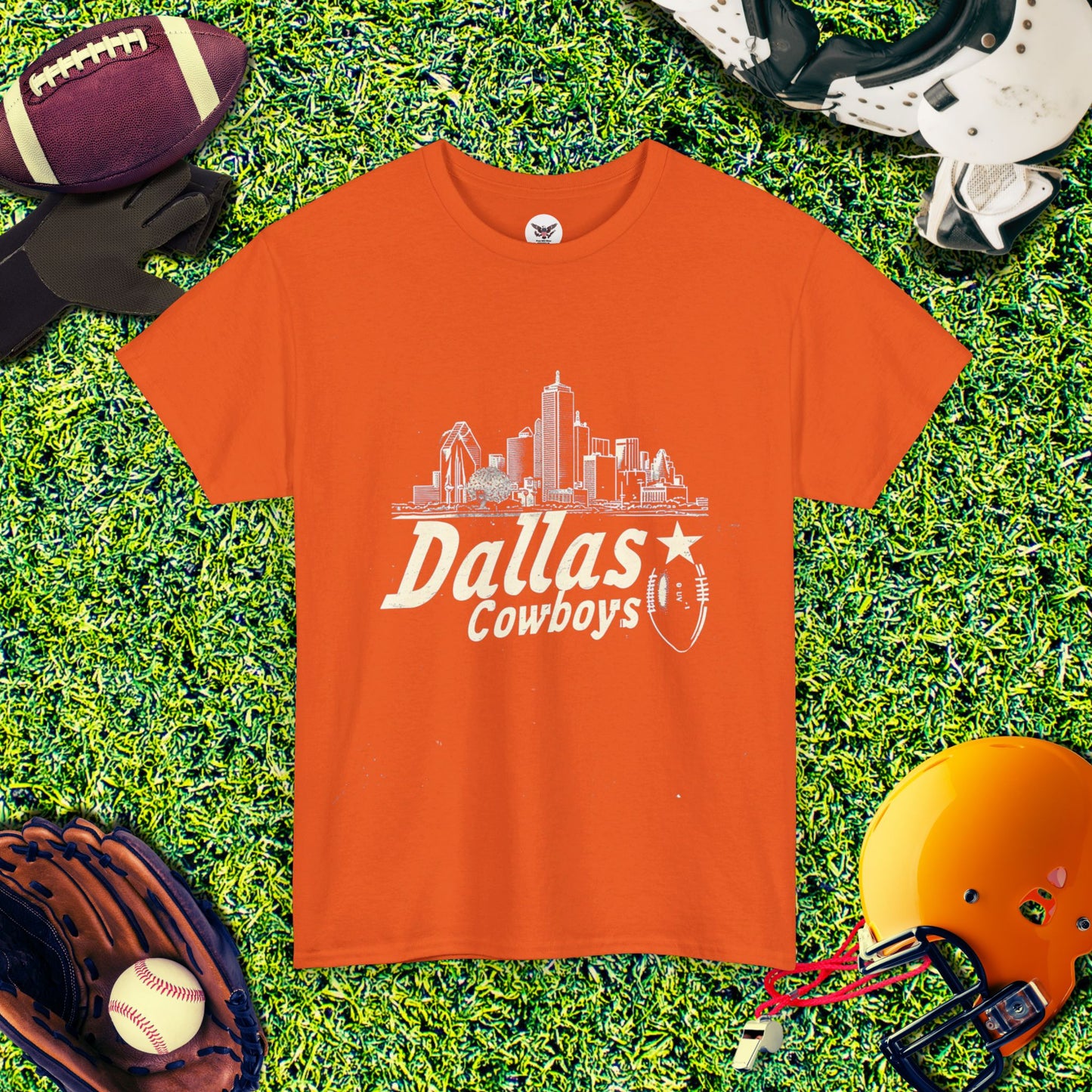 Dallas Cowboys "Vintage City Skyline" T-Shirt