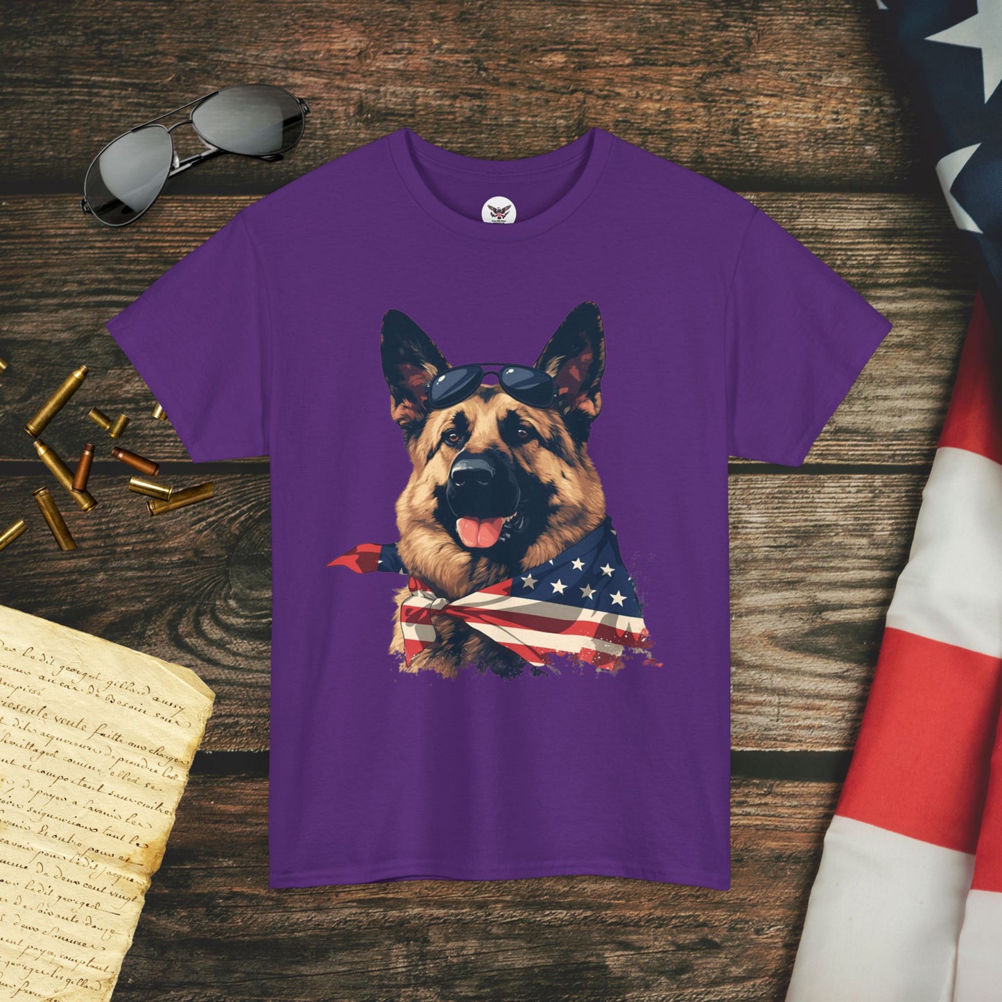 Stars & Stripes Shepherd T-Shirt