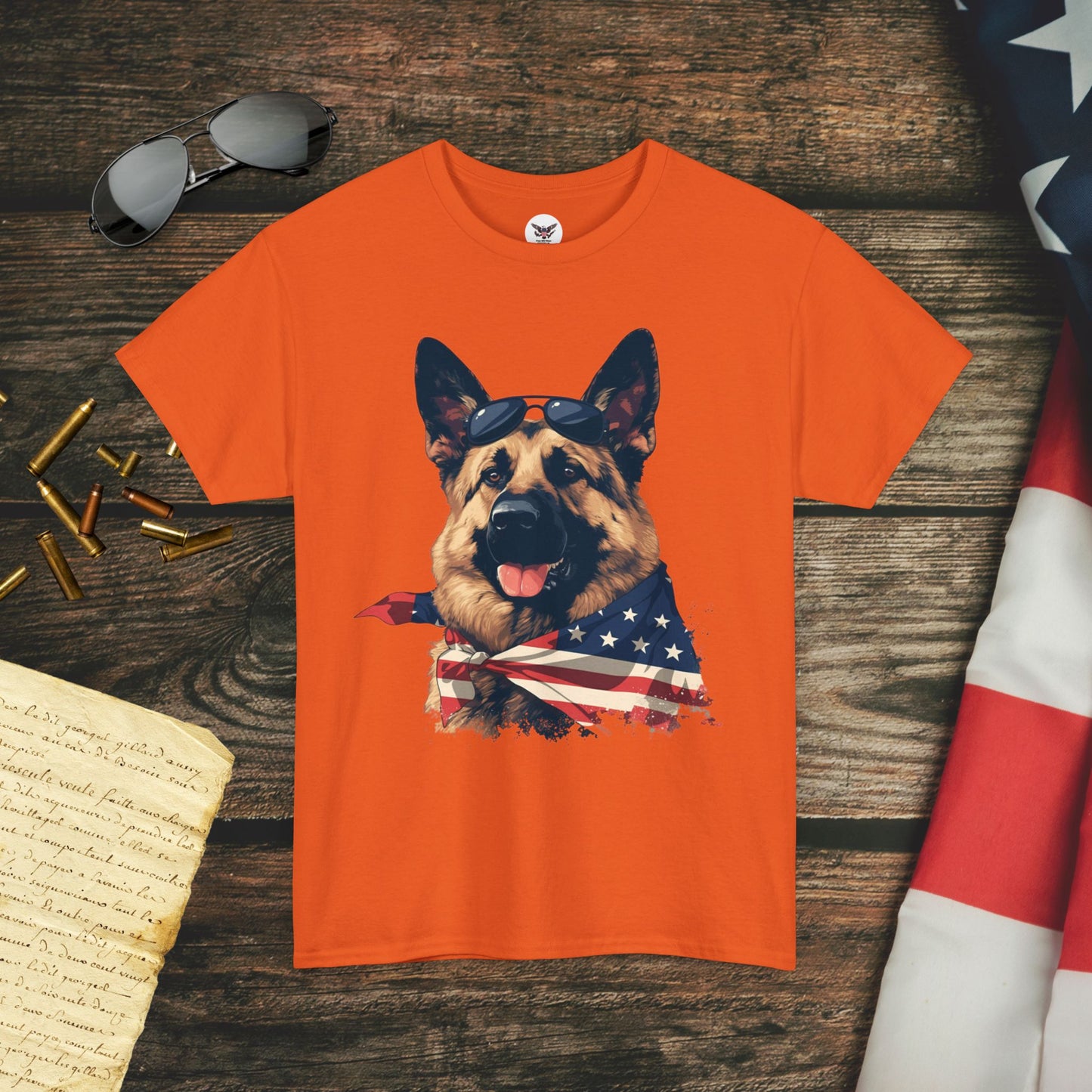 Stars & Stripes Shepherd T-Shirt