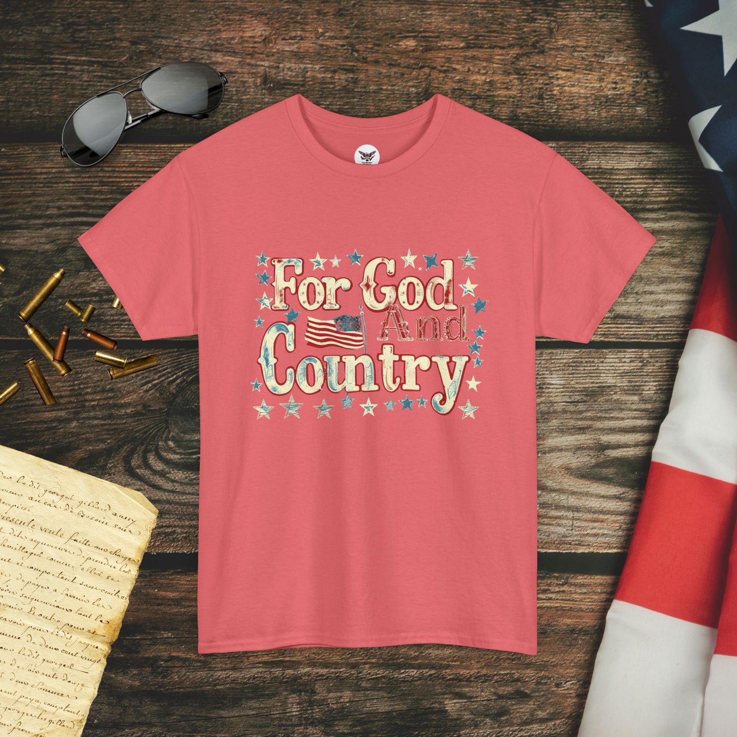 For God and Country Fun Style T-Shirt