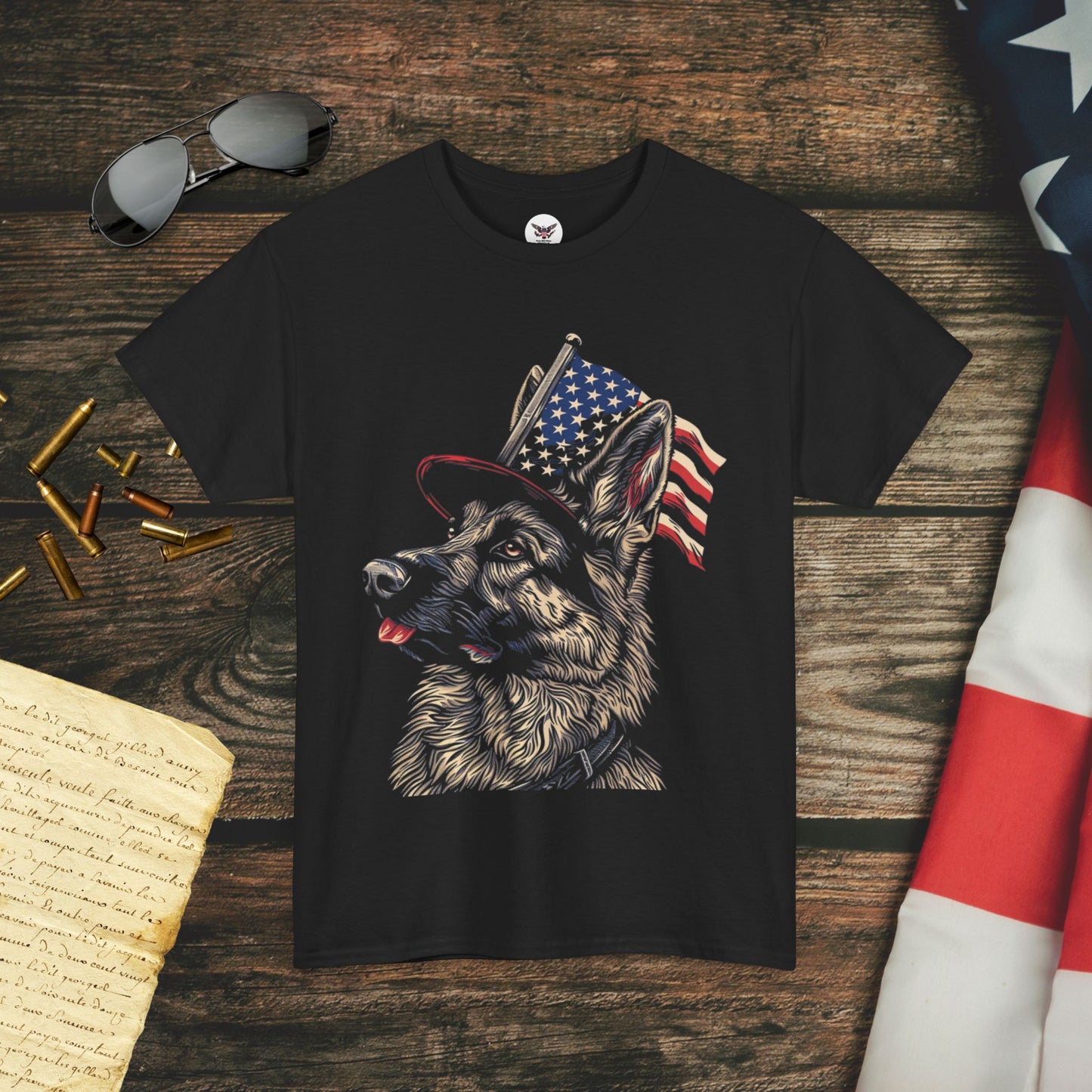 Liberty Canine German Shepherd T-Shirt