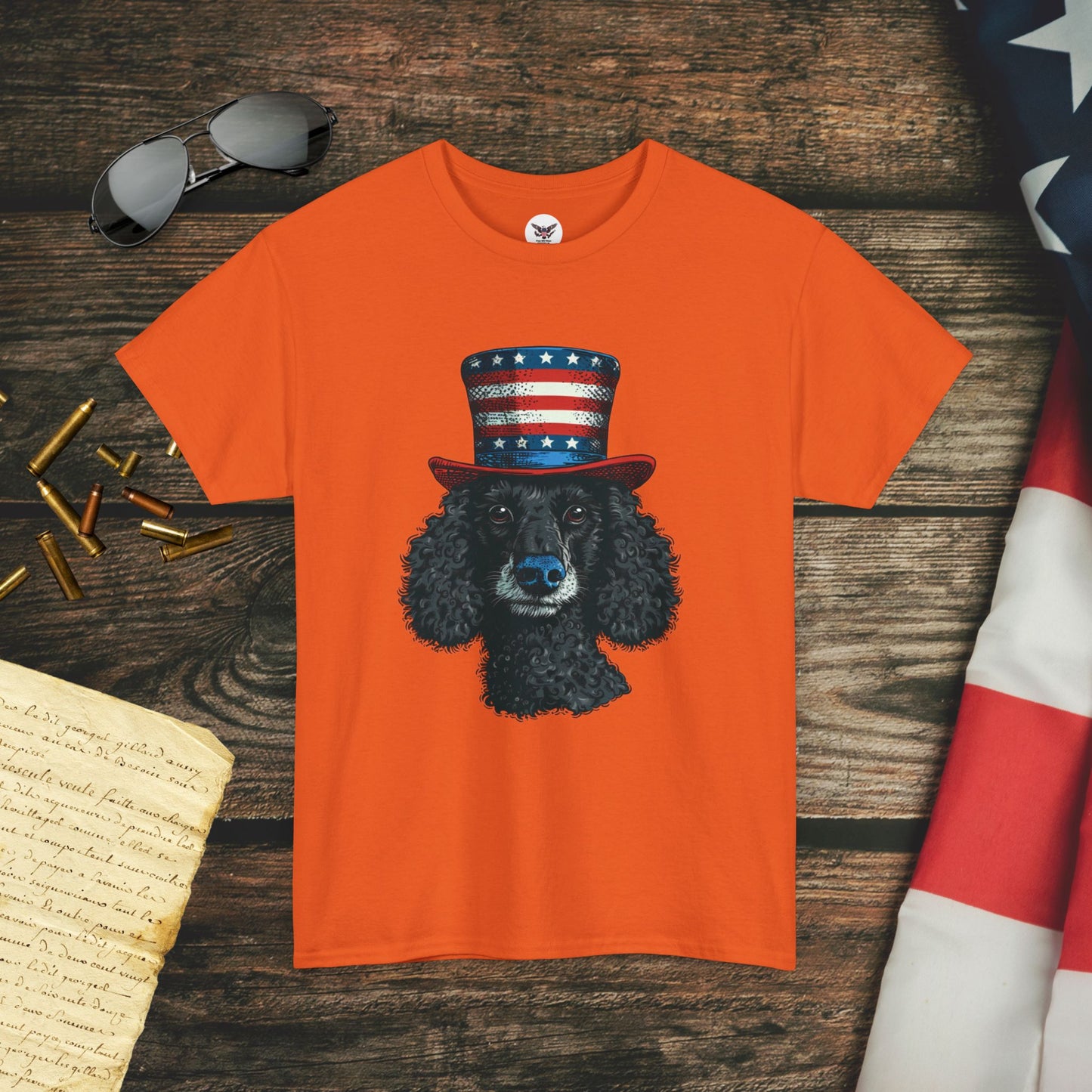 All-American Poodle T-Shirt