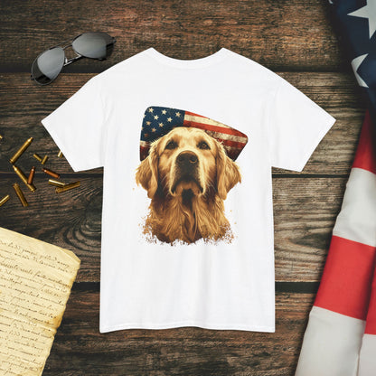 Patriotic Pooch (Back) T-Shirt