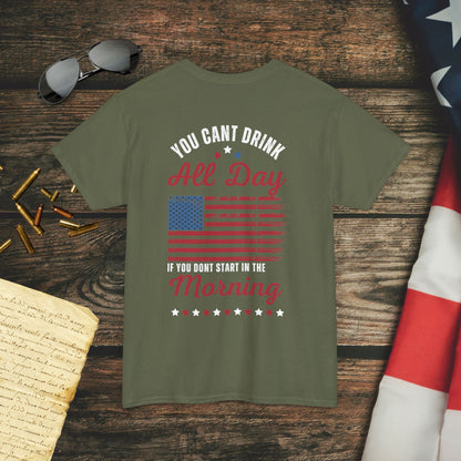 Drink All Day Patriotic T-Shirt