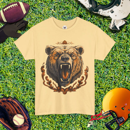 Fierce Chicago Bears Roaring Bear T-Shirt