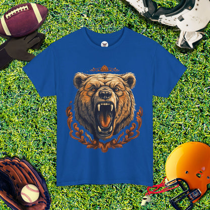 Fierce Chicago Bears Roaring Bear T-Shirt