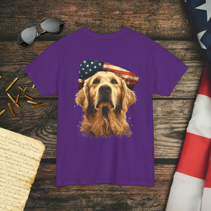 Patriotic Pooch (Back) T-Shirt