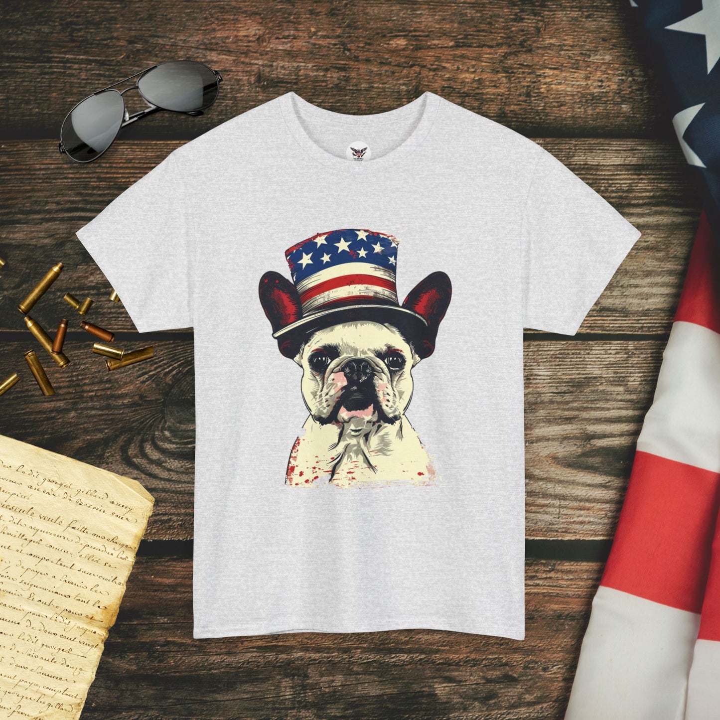 USA Frenchie Fan T-Shirt