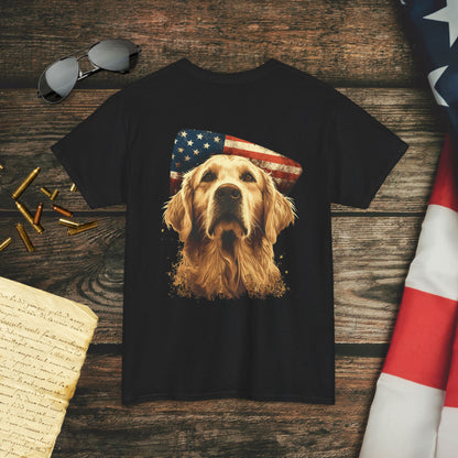 Patriotic Pooch (Back) T-Shirt