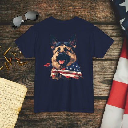 Stars & Stripes Shepherd (Back) T-Shirt