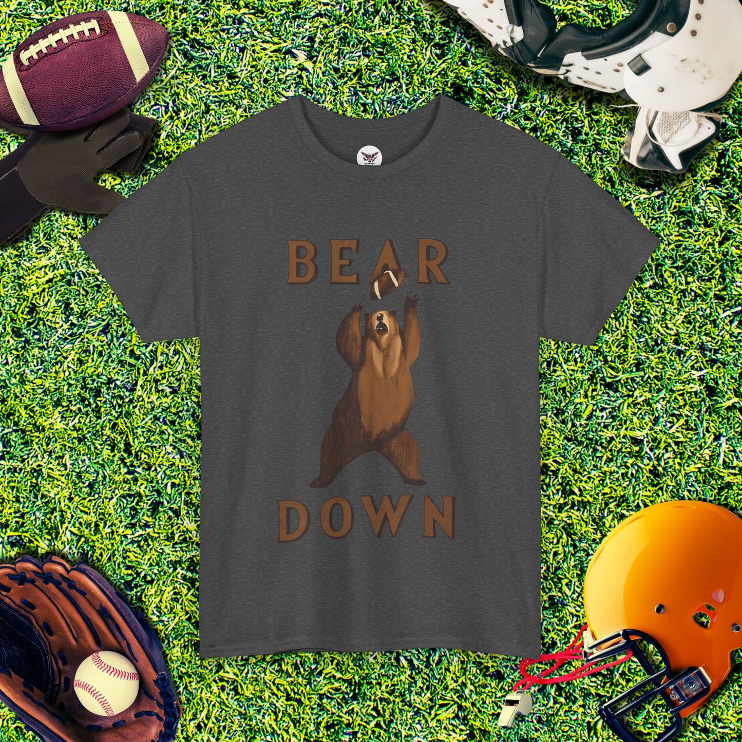 Chicago Bears Bear Down Football T-Shirt