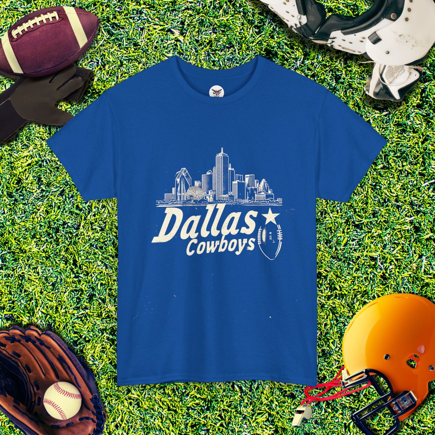 Dallas Cowboys "Vintage City Skyline" T-Shirt