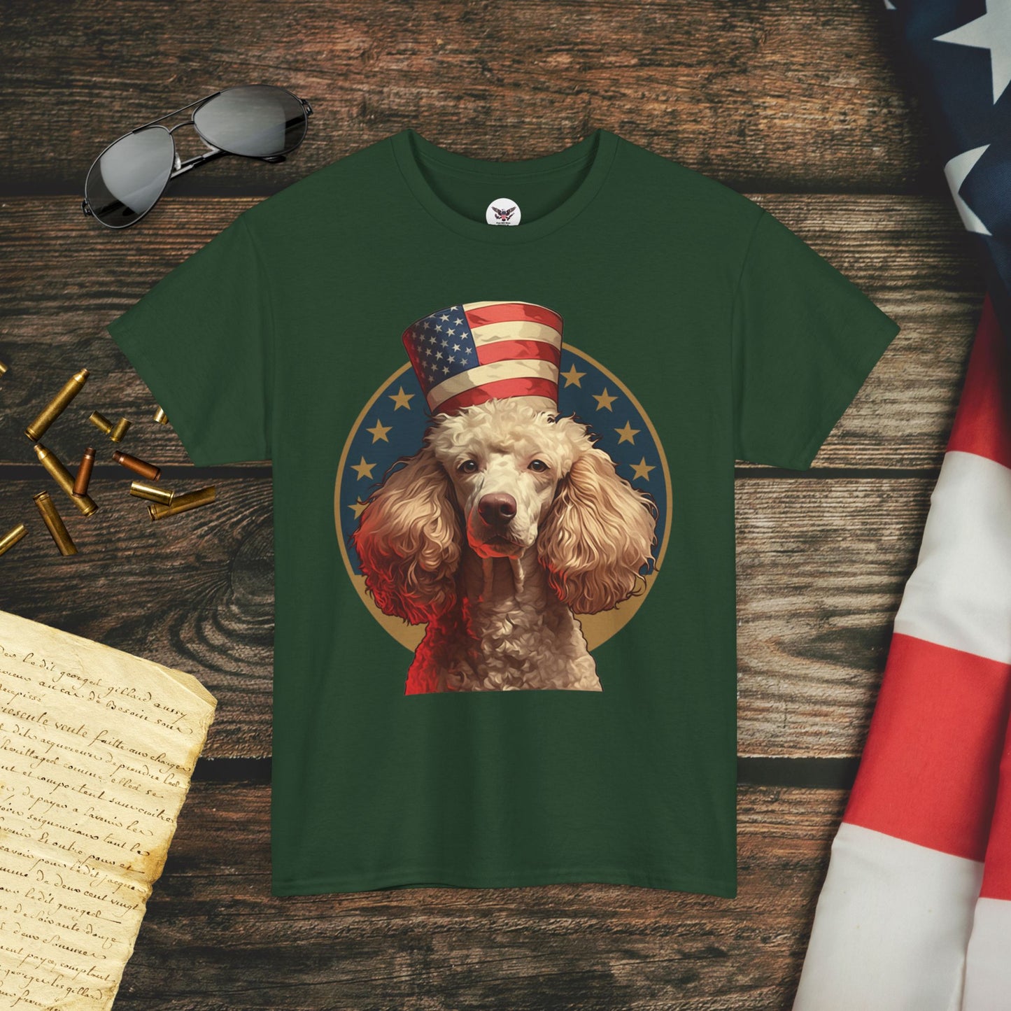 Uncle Sam's Poodle T-Shirt