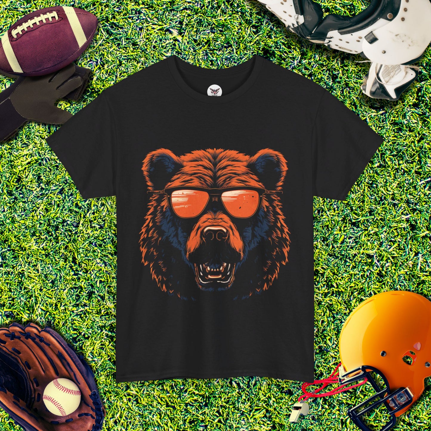 Chicago Bears Cool Bear Shades T-Shirt