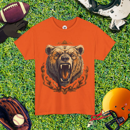 Fierce Chicago Bears Roaring Bear T-Shirt