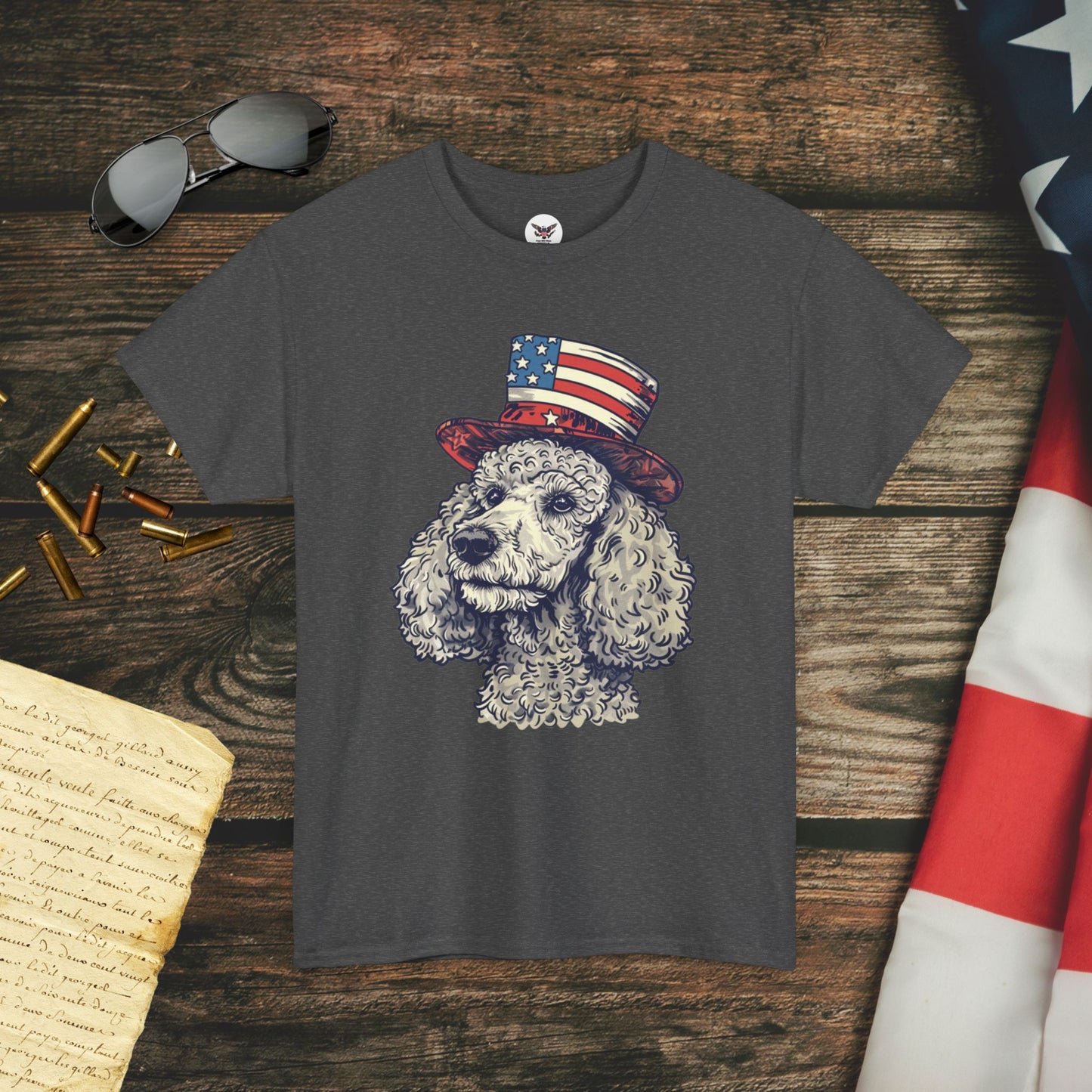 Proud Poodle Patriot T-Shirt