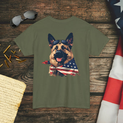 Stars & Stripes Shepherd (Back) T-Shirt