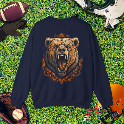 Chicago Bears "Roaring Pride" (Back) Crewneck Sweatshirt