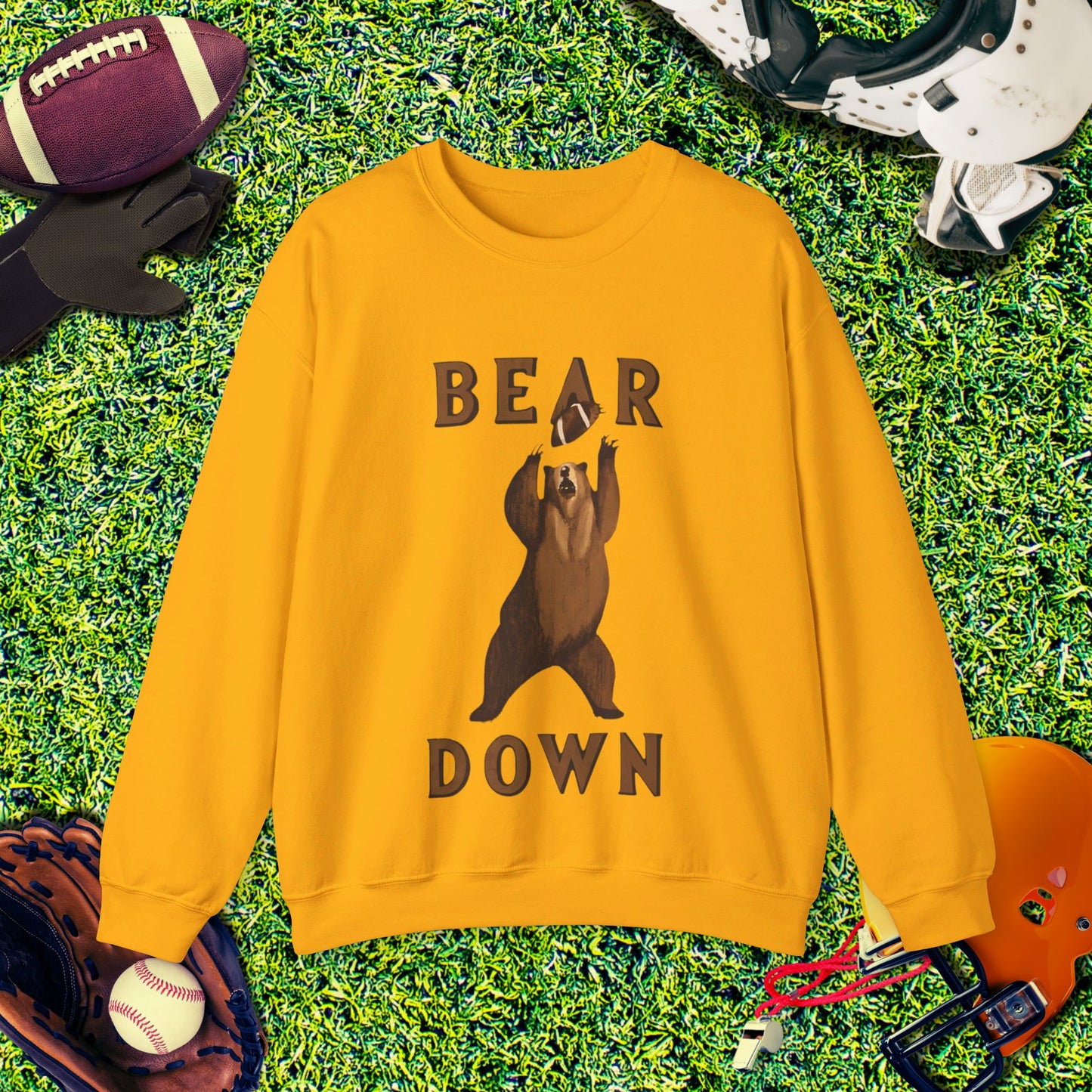 Vintage Chicago Bears "Bear Down" Crewneck Sweatshirt