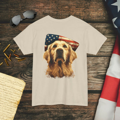 Patriotic Pooch (Back) T-Shirt