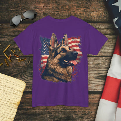 All-American Hound German Shepherd (Back) T-Shirt