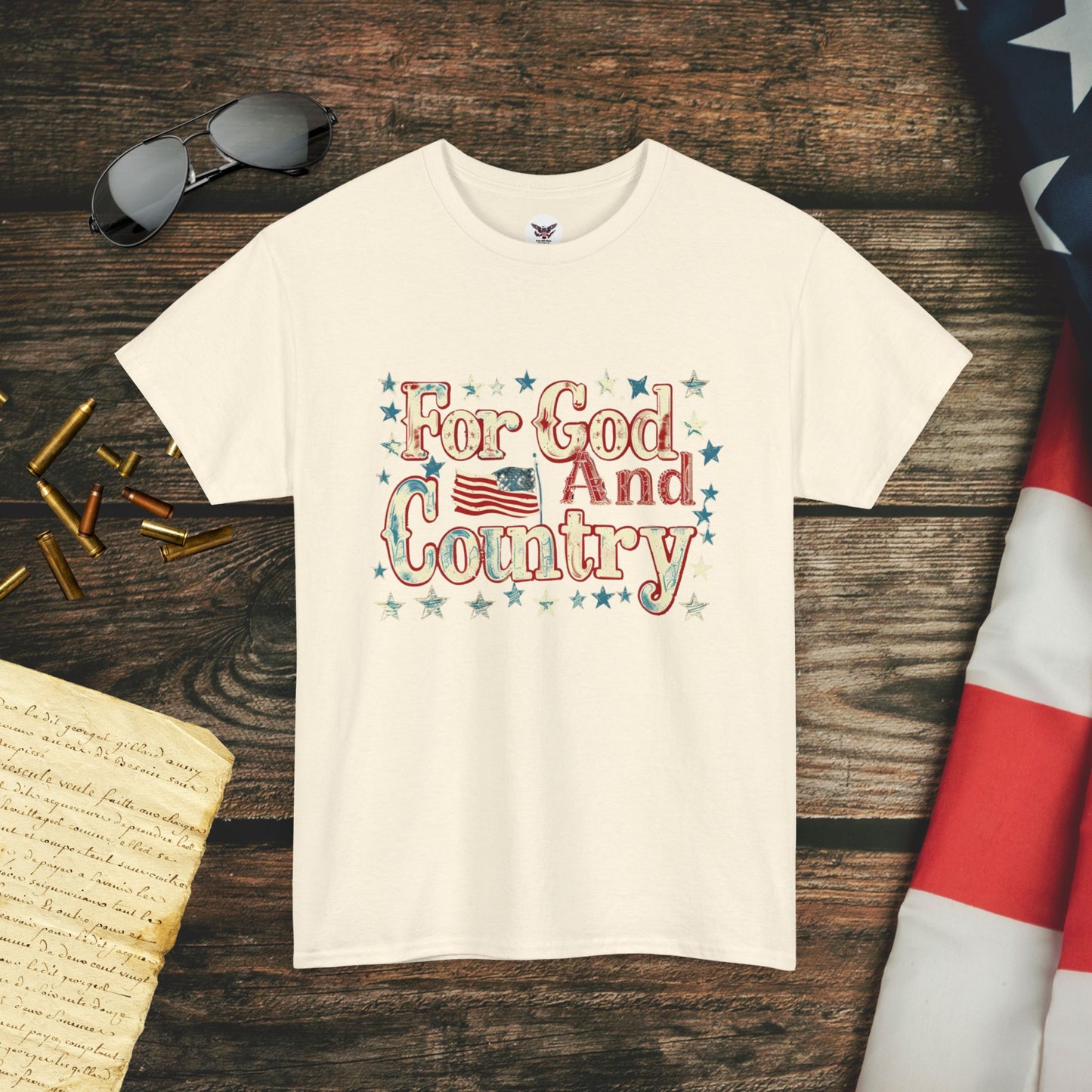 For God and Country Fun Style T-Shirt