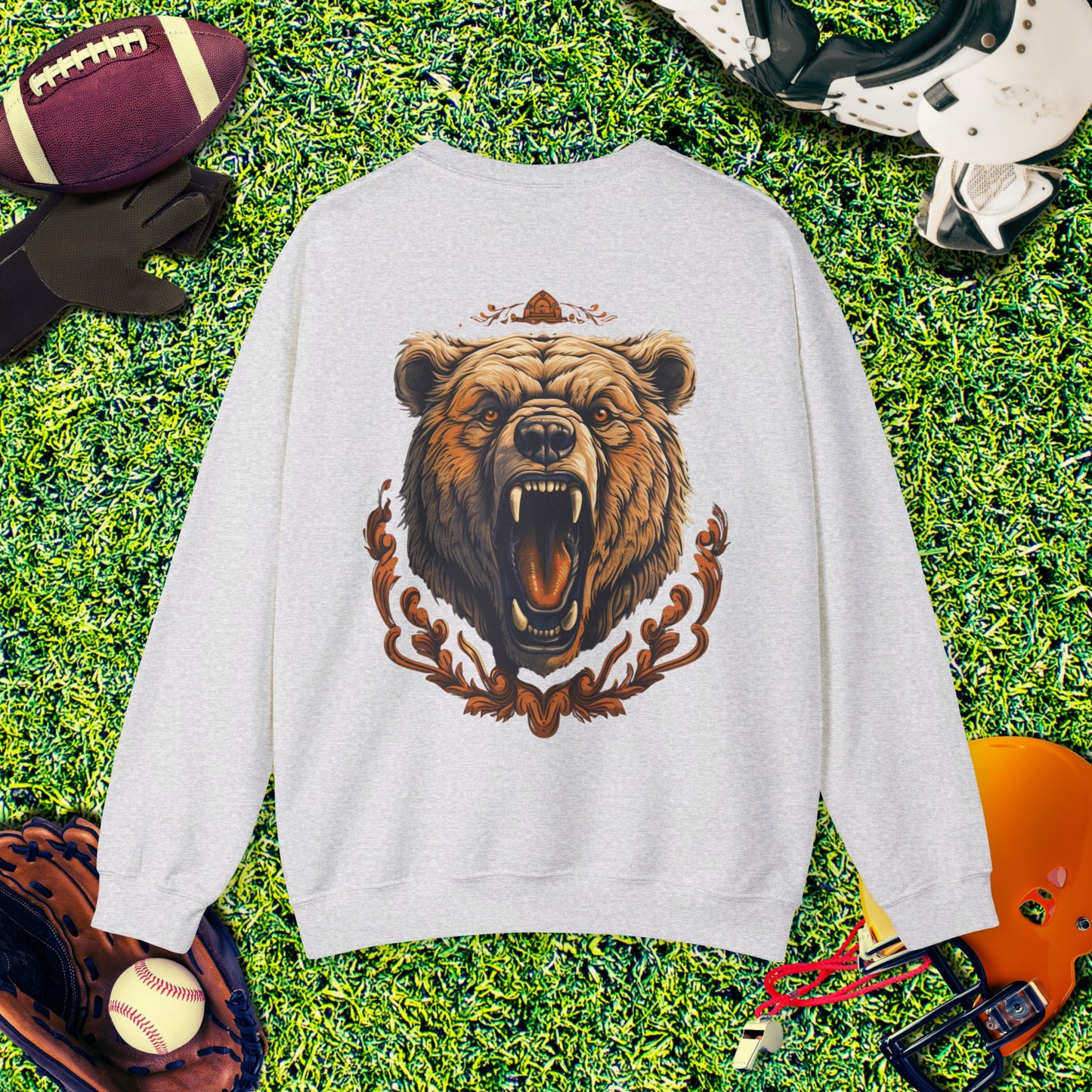 Chicago Bears "Roaring Pride" (Back) Crewneck Sweatshirt