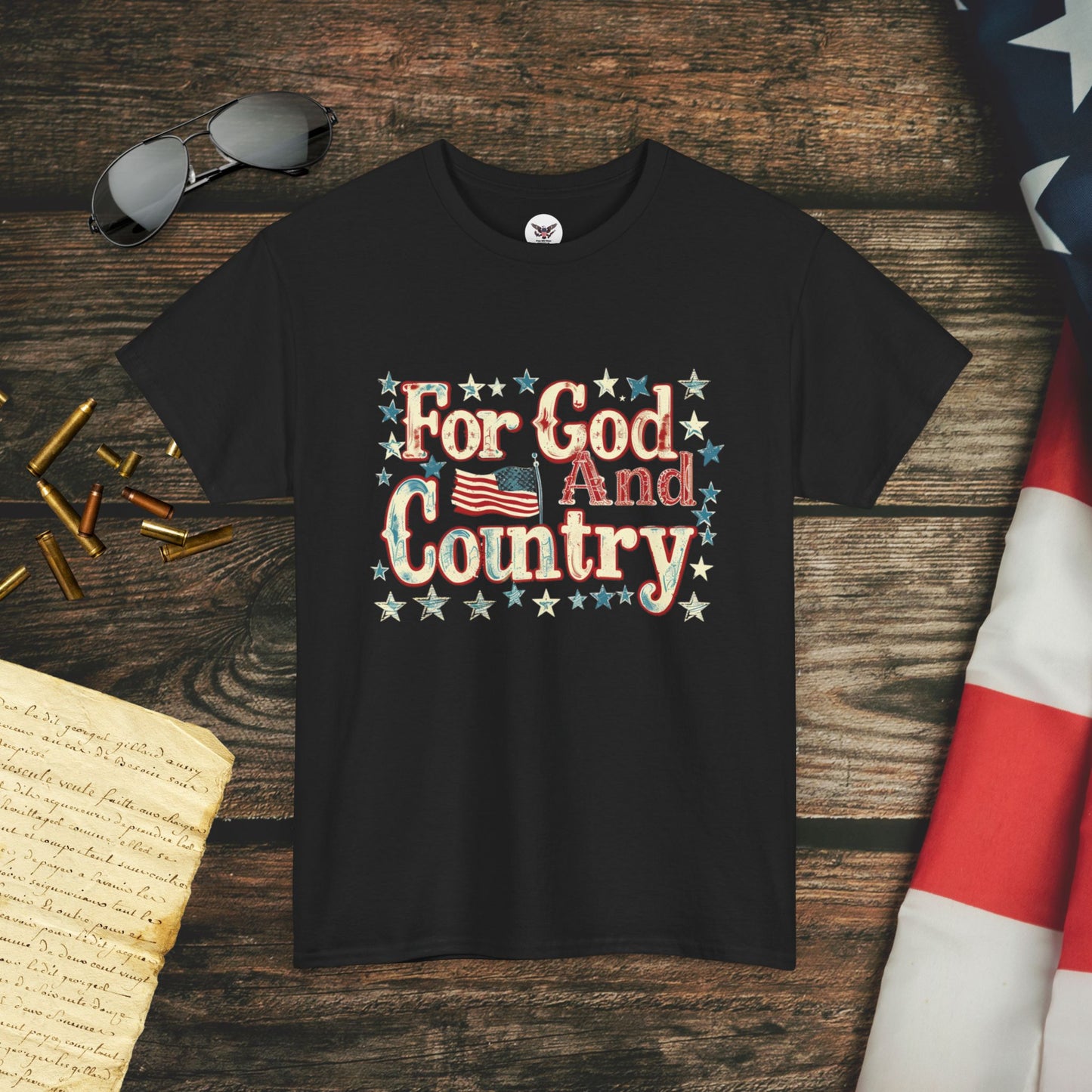 For God and Country Fun Style T-Shirt