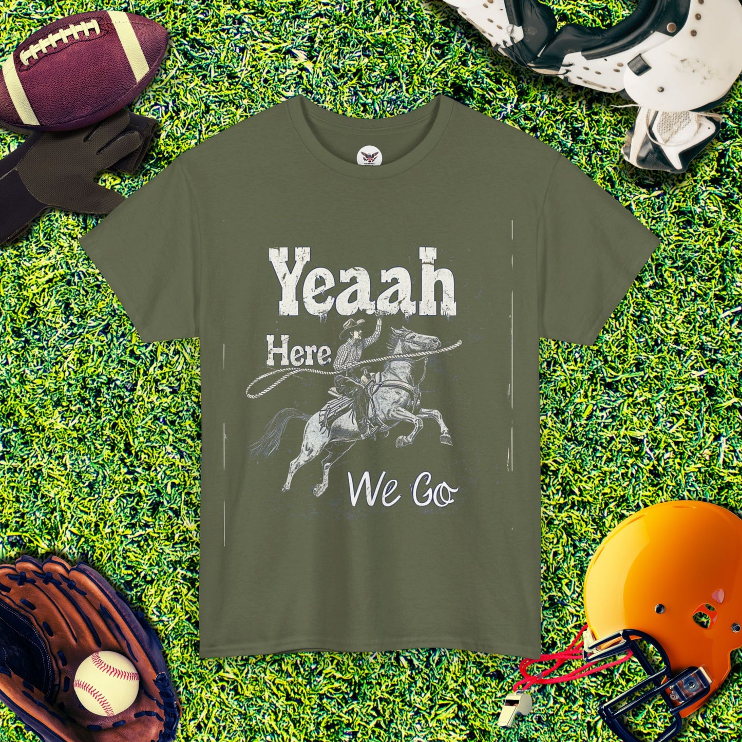 Dallas Cowboys "Yeah, Here We Go" Vintage T-Shirt