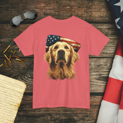 Patriotic Pooch (Back) T-Shirt