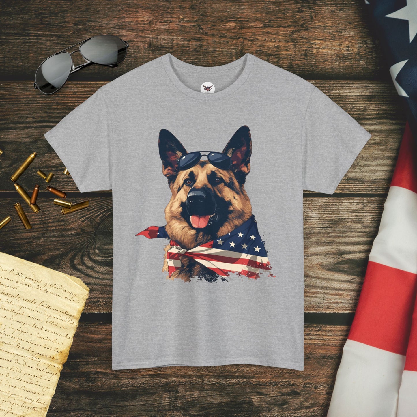 Stars & Stripes Shepherd T-Shirt