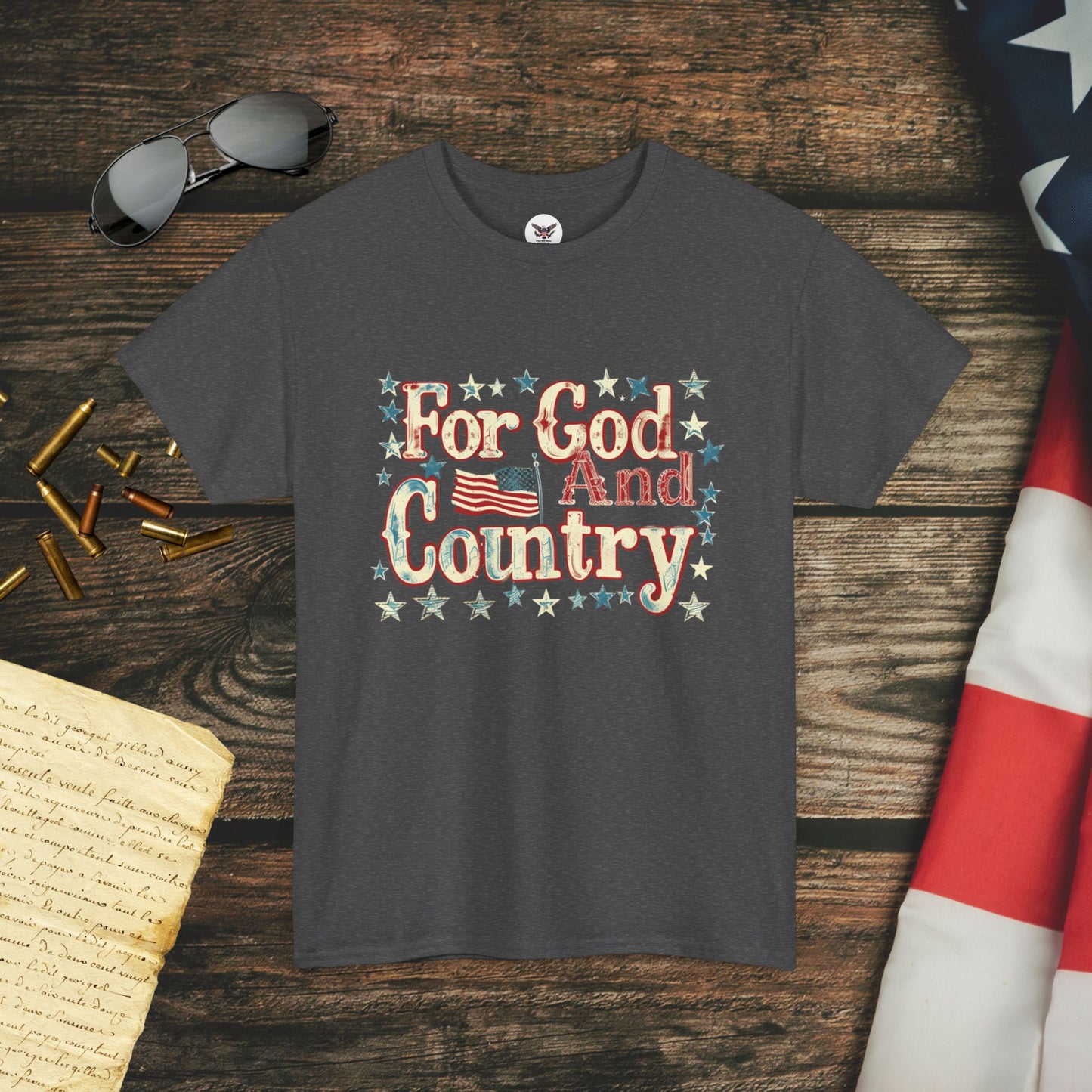 For God and Country Fun Style T-Shirt