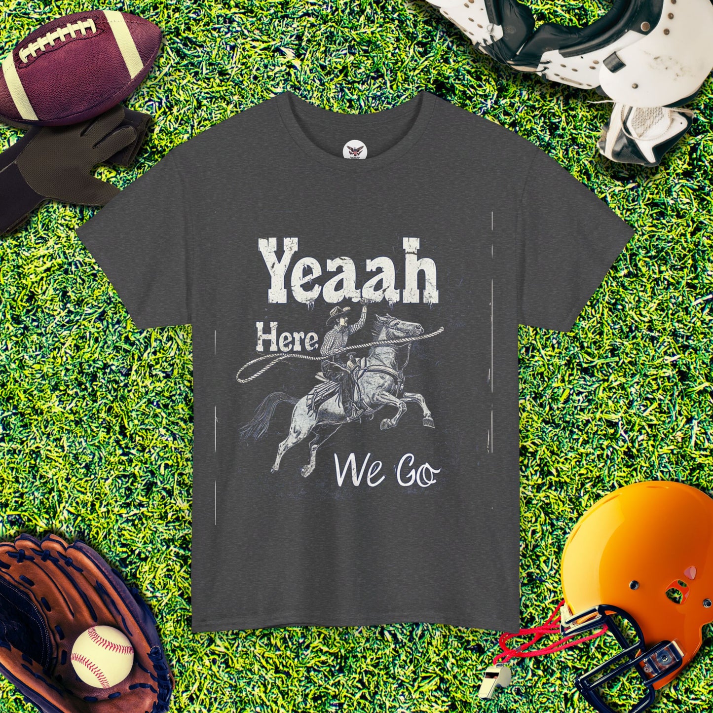 Dallas Cowboys "Yeah, Here We Go" Vintage T-Shirt