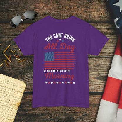 Drink All Day Patriotic T-Shirt