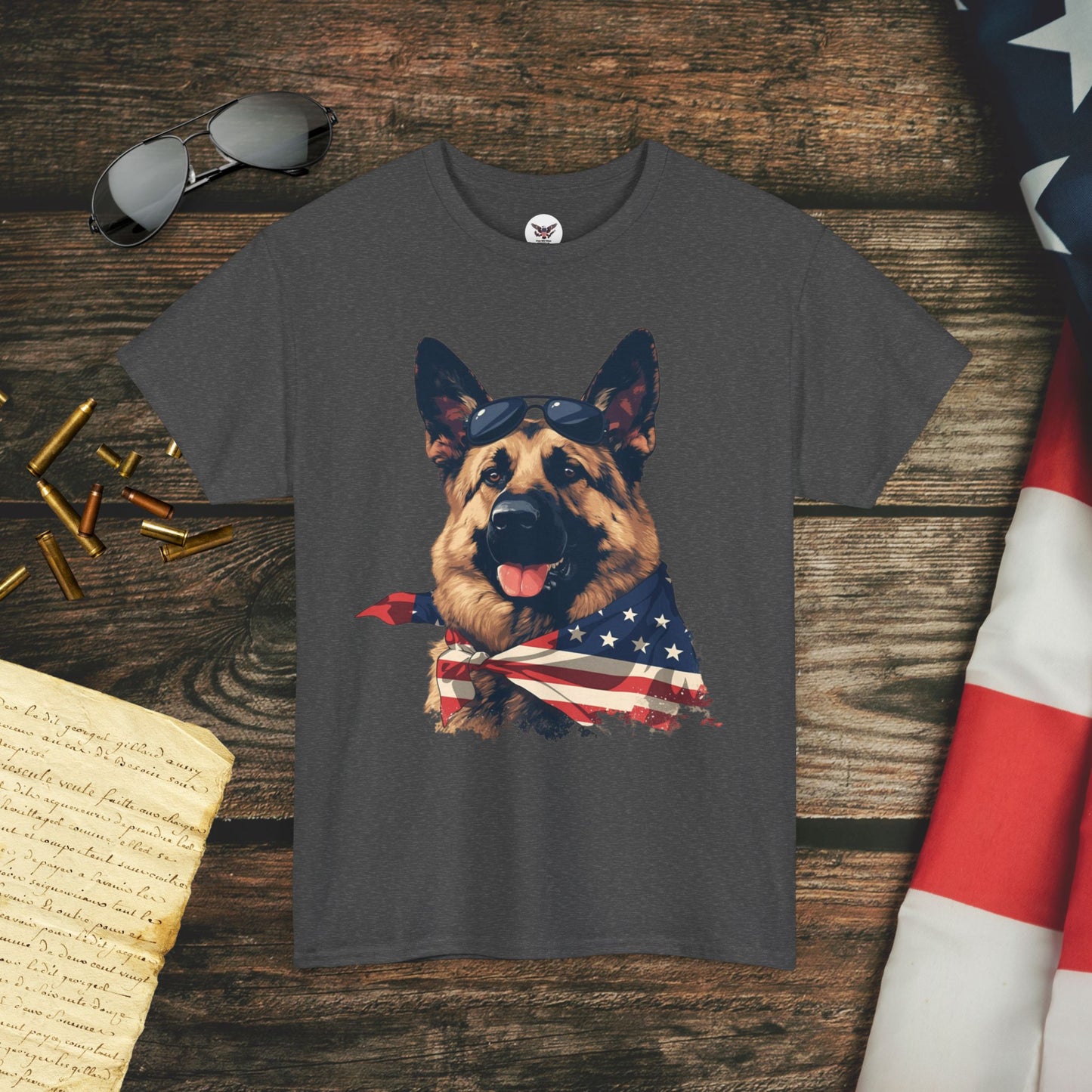 Stars & Stripes Shepherd T-Shirt