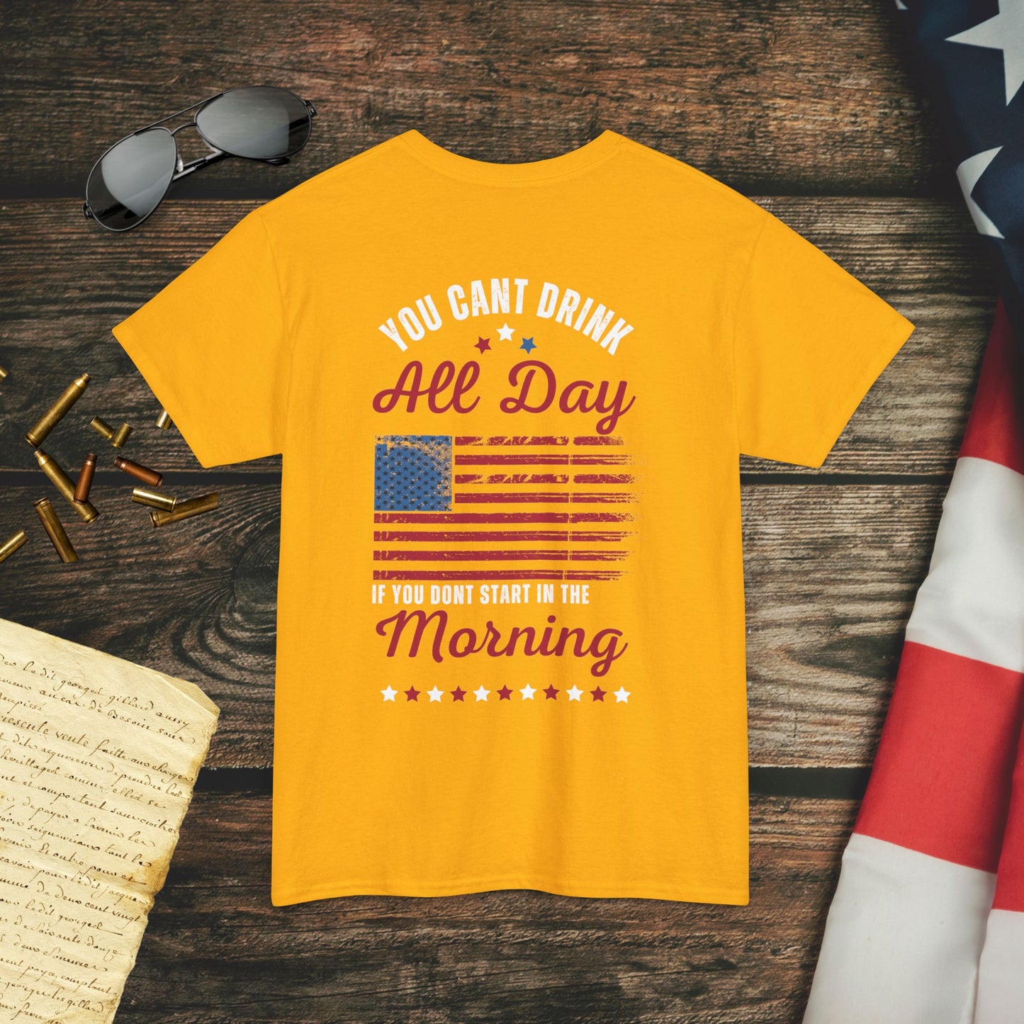 Drink All Day Patriotic T-Shirt