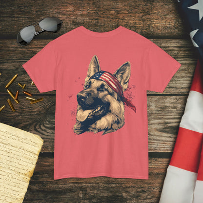 Guarding Freedom German Shepherd (Back) T-Shirt