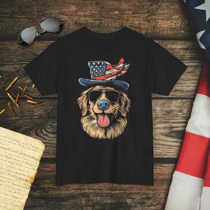 Stars & Stripes Doggo (Back) T-Shirt