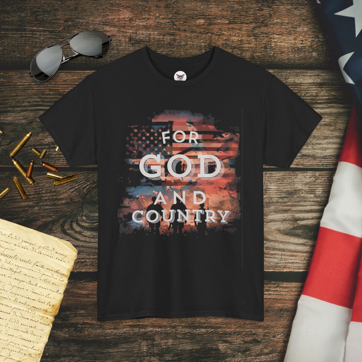 For GOD and Country T-Shirt