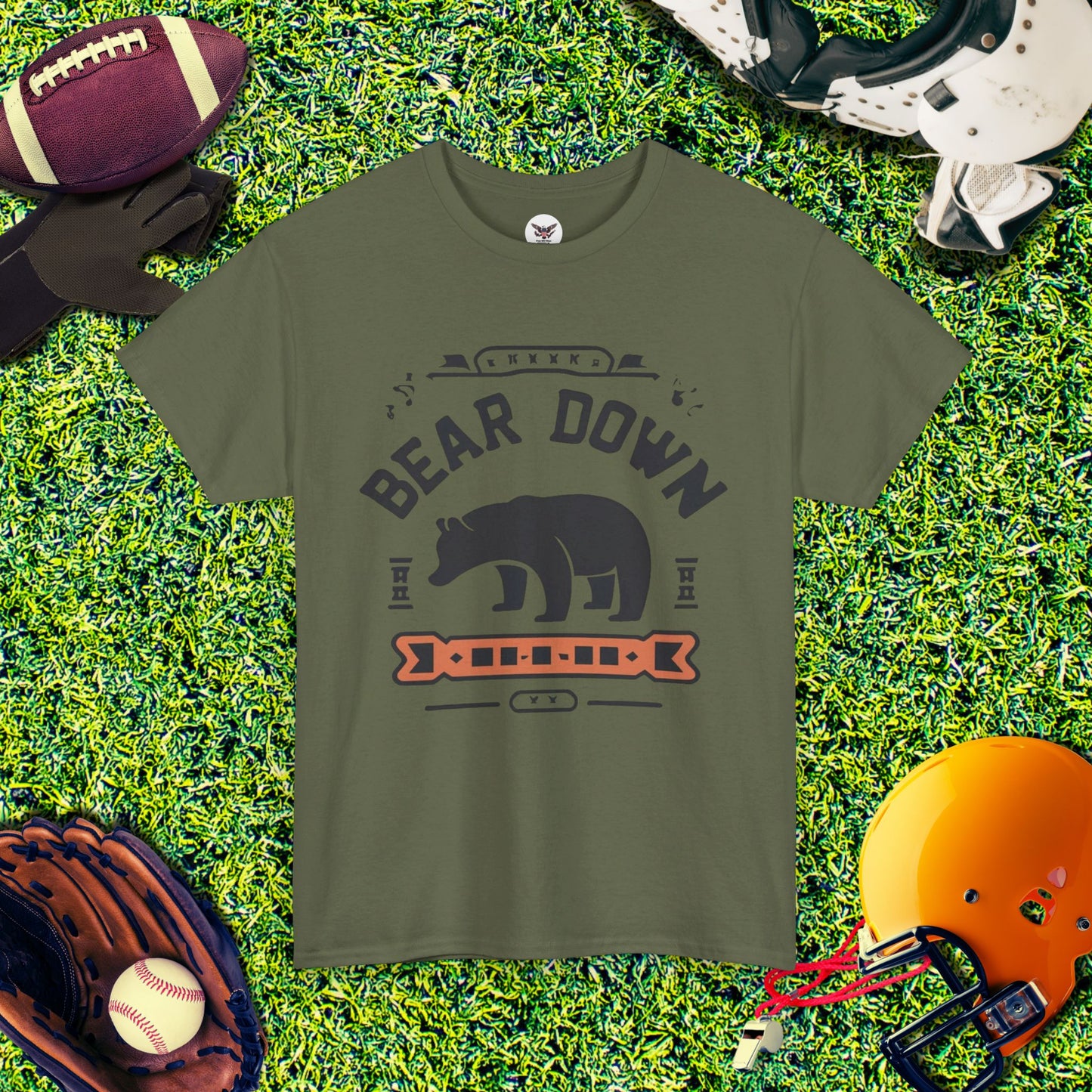 Chicago Bears Bear Down Vintage T-Shirt