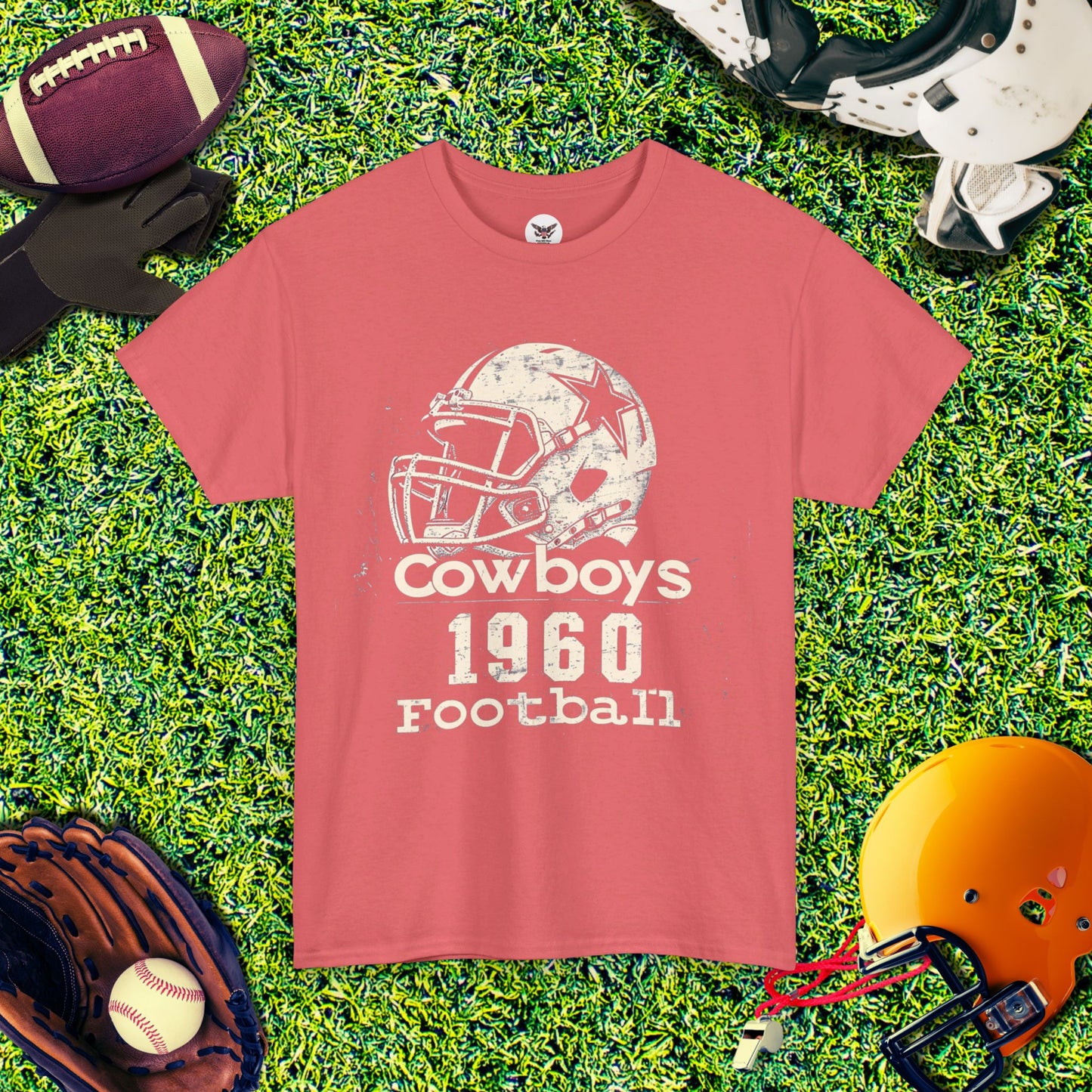 Dallas Cowboys "1960 Football" Vintage T-Shirt