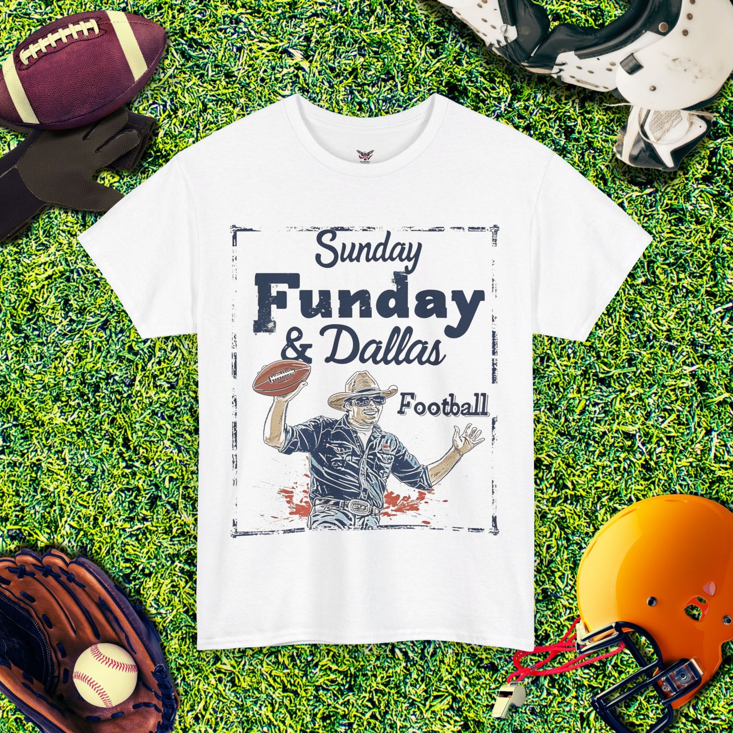 Dallas Cowboys "Sunday Funday & Dallas Football" T-Shirt