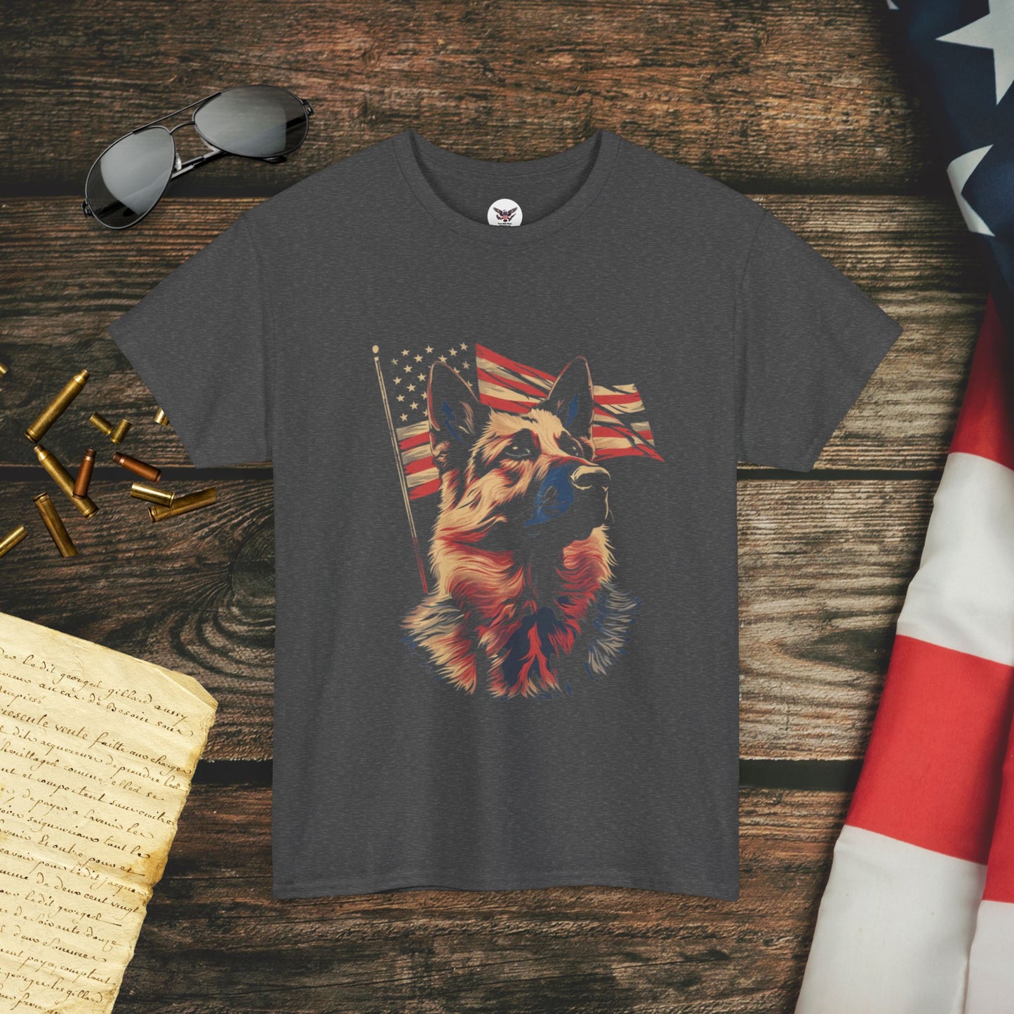 Loyal Patriot German Shepherd T-Shirt