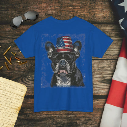 Uncle Sam Frenchie (Back) T-Shirt