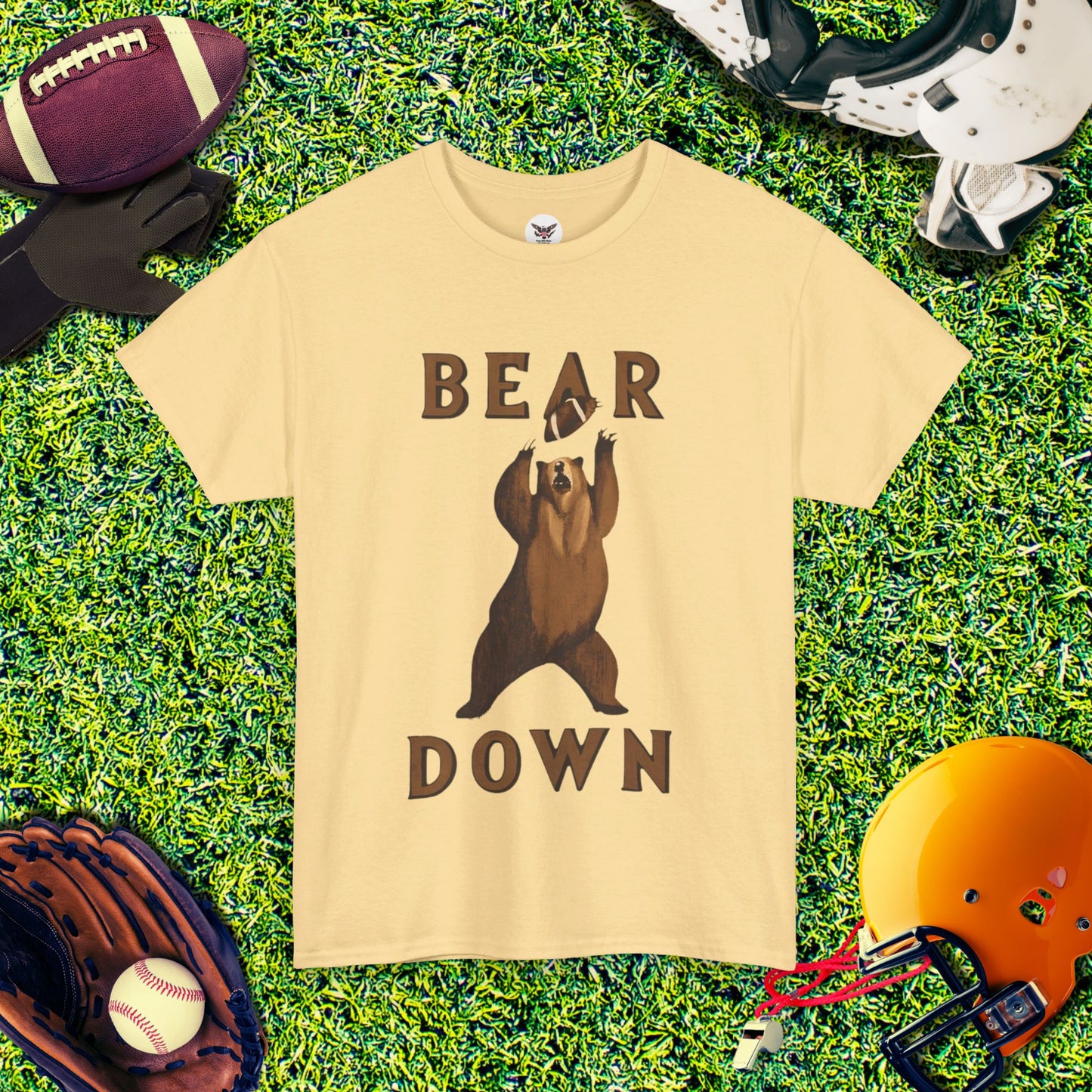 Chicago Bears Bear Down Football T-Shirt