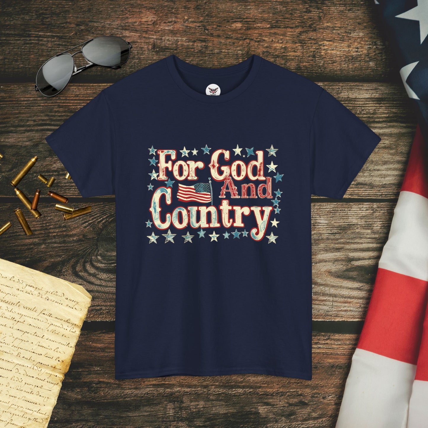 For God and Country Fun Style T-Shirt