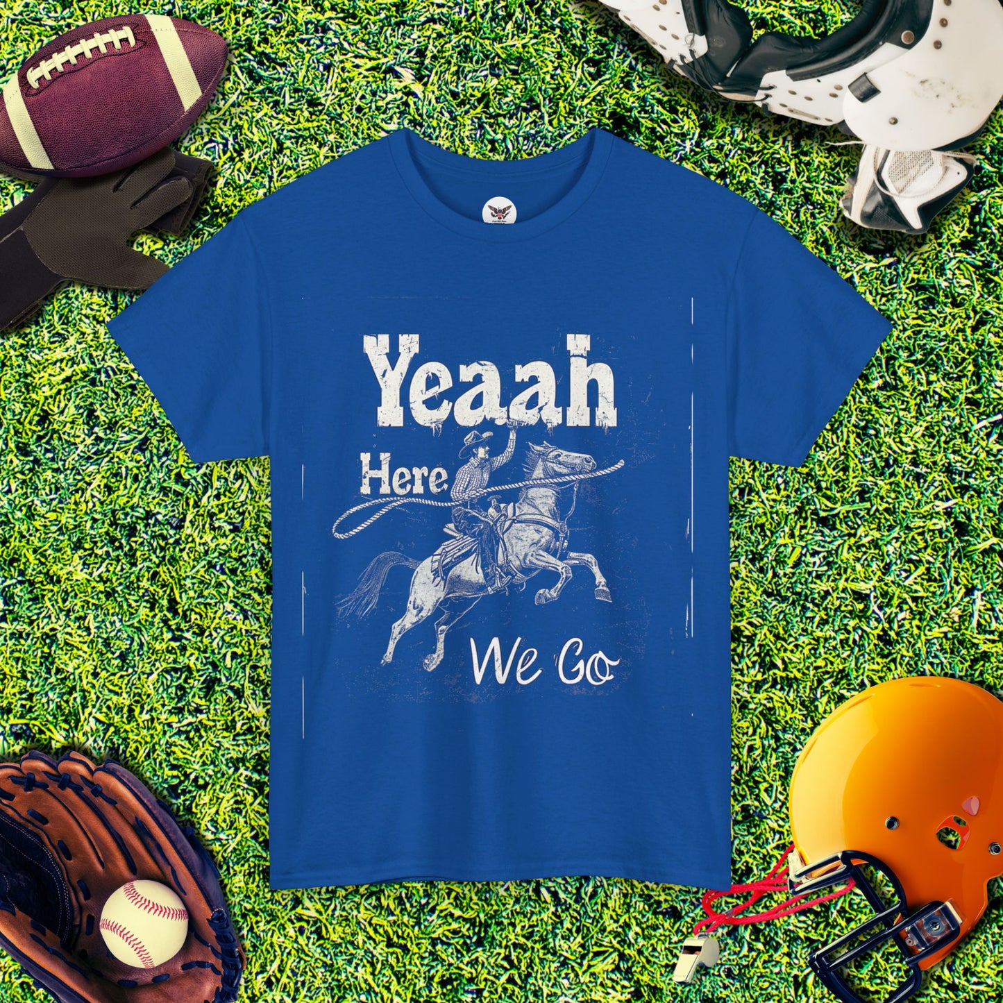 Dallas Cowboys "Yeah, Here We Go" Vintage T-Shirt