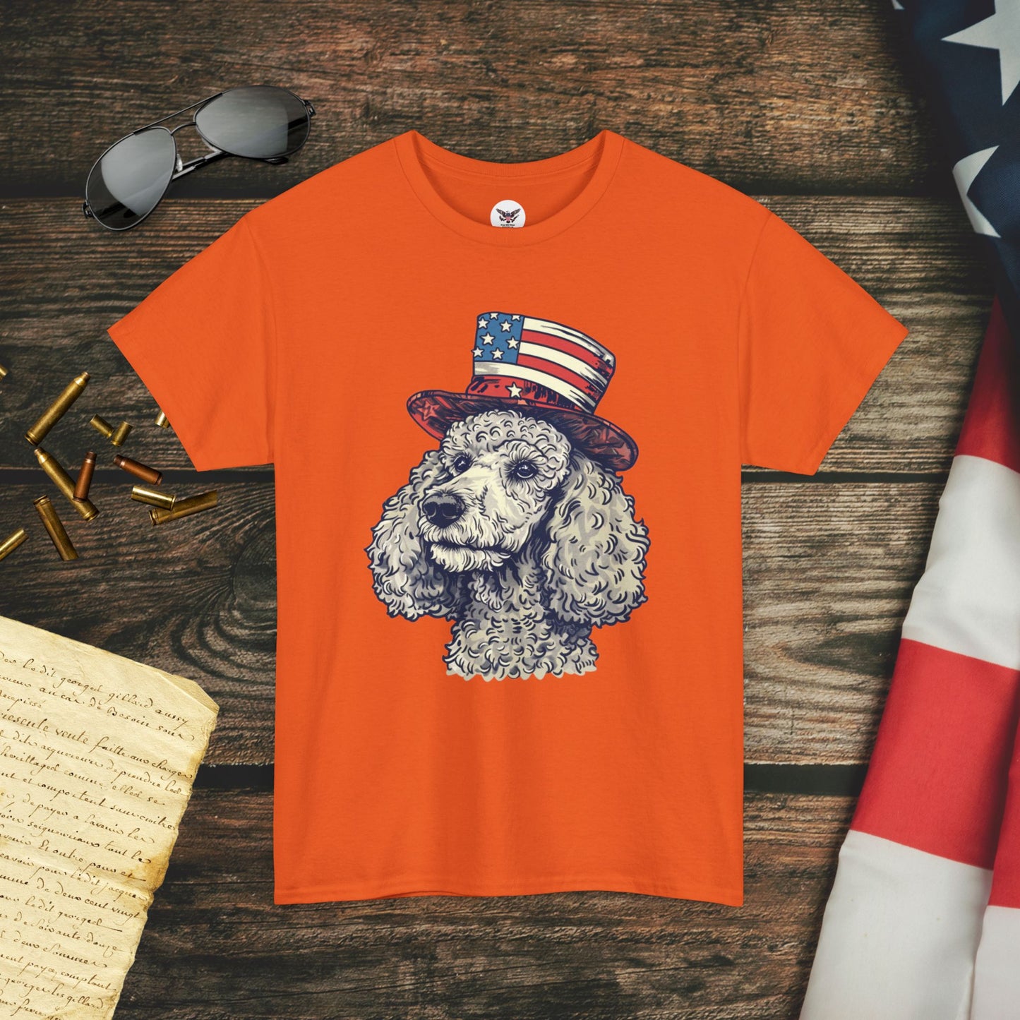 Proud Poodle Patriot T-Shirt